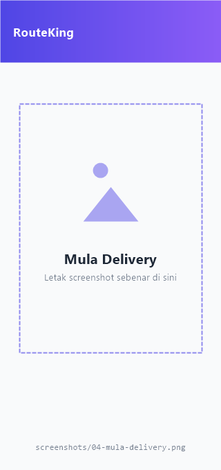 Skrin delivery navigation RouteKing